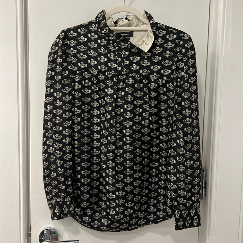 Isabel Marant Floral Silk Blouse